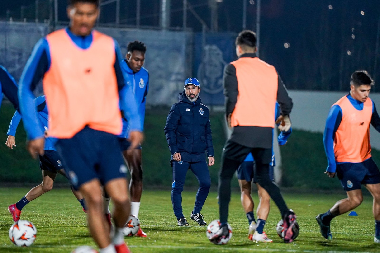 Porto entrenando para la Europa League