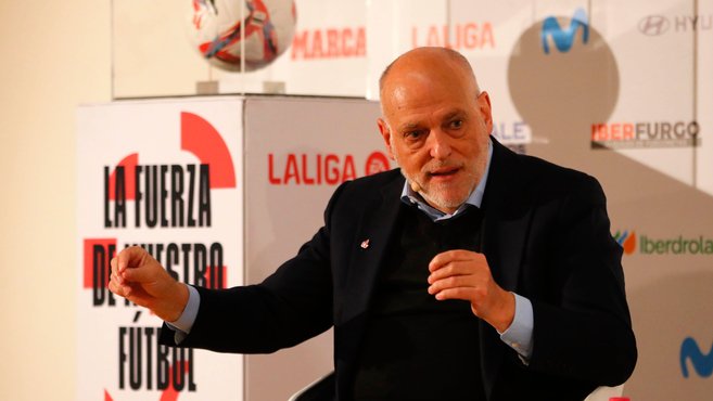 Javier Tebas, presidente de LaLiga