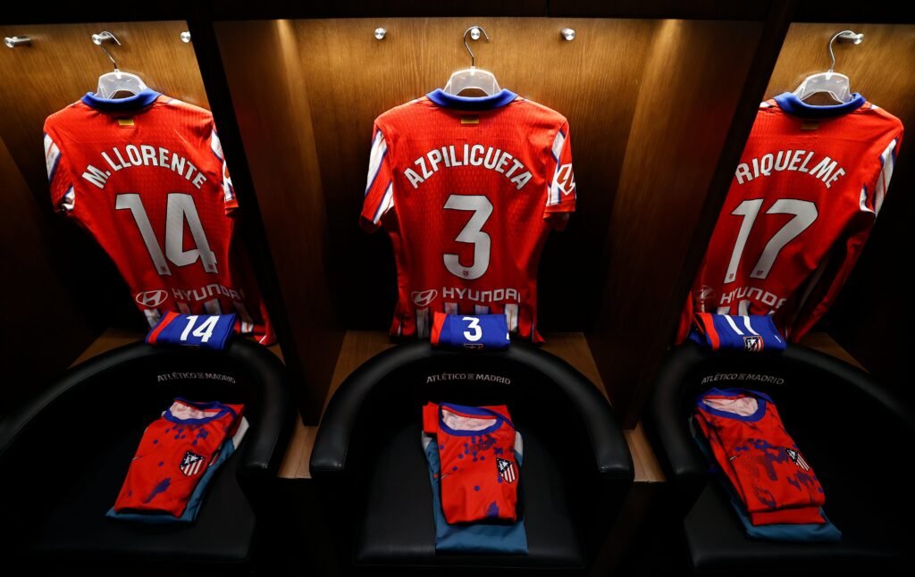 Vestuario Atlético de Madrid