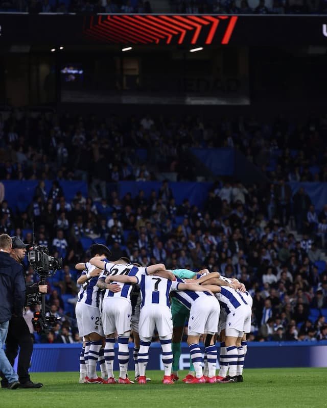 La Real Sociedad visita Roma