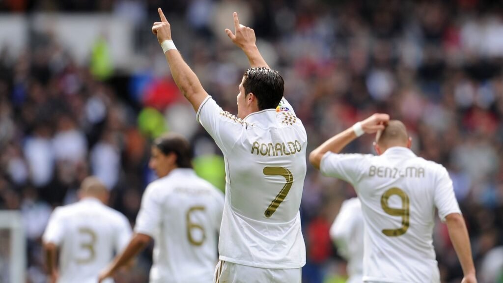Cristiano Ronaldo celebrando un gol
