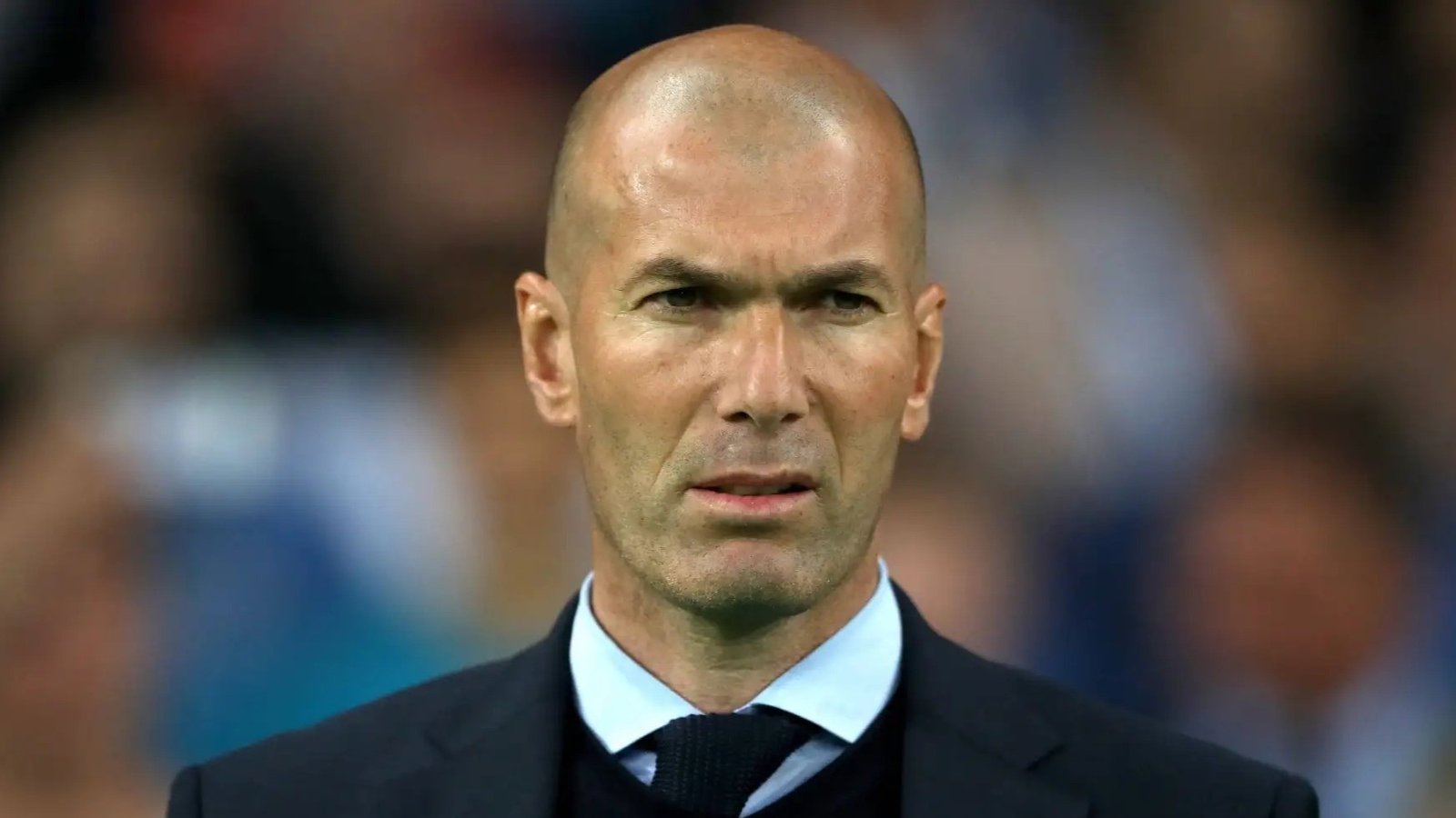 Zinedine Zidane en un partido