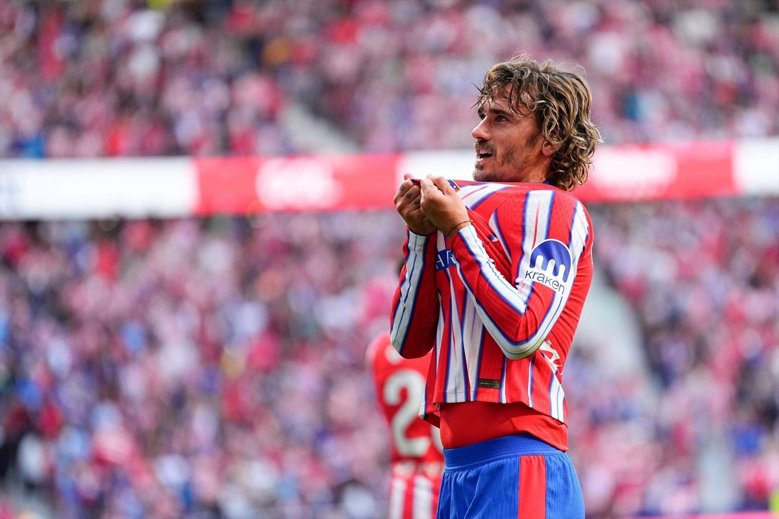 Griezmann celebrando un gol
