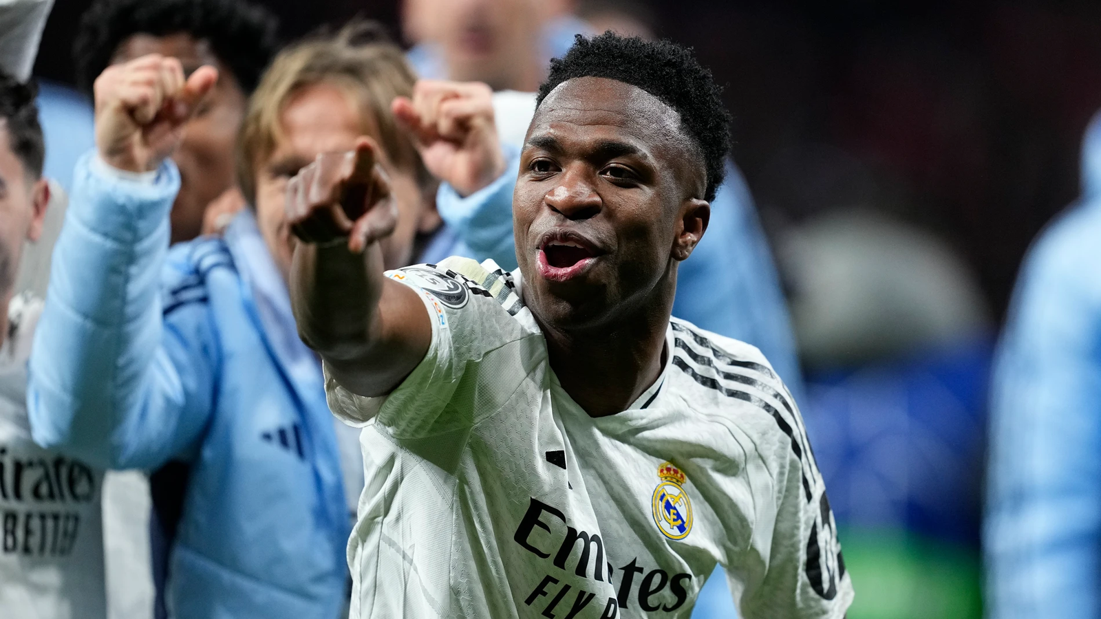 Vinicus Jr contra el Atlético de Madrid