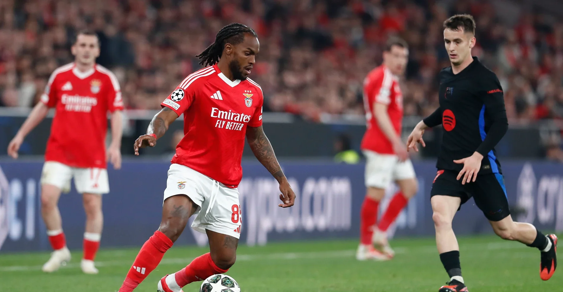 Benfica vs FC Barcelona. Fuente: La Razón