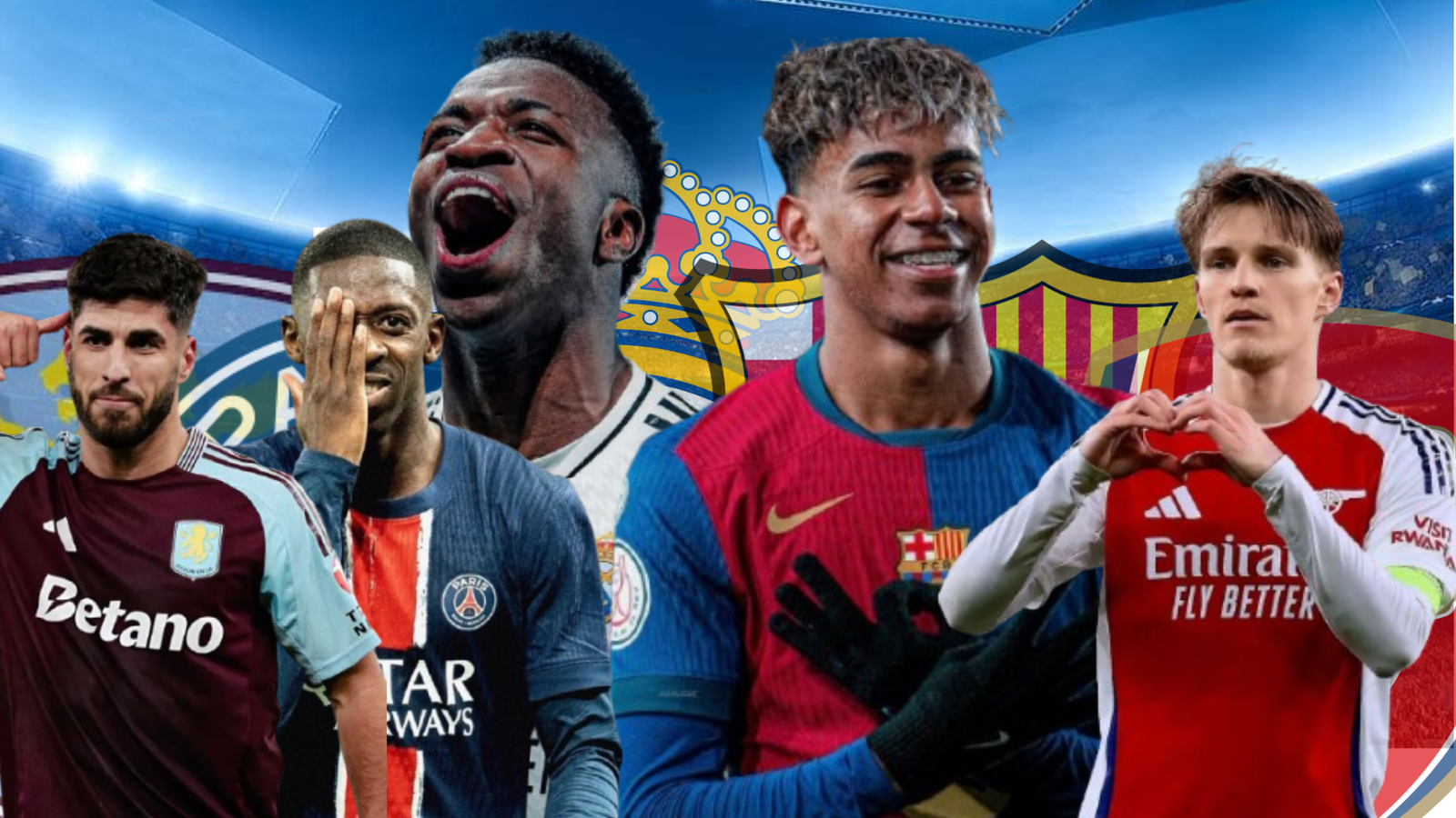 Los partidos de cuartos de final de Champions League