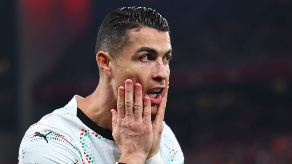 Cristiano Ronaldo con su selección