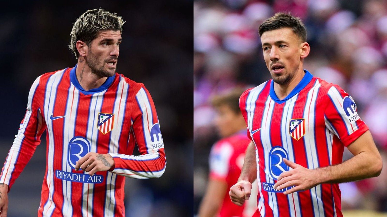 Rodrigo De Paul y Clément Lenglet