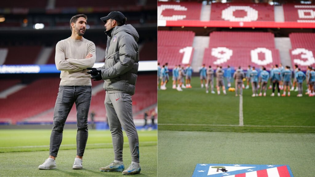 El Atlético de Madrid recibió la visita de Raúl García