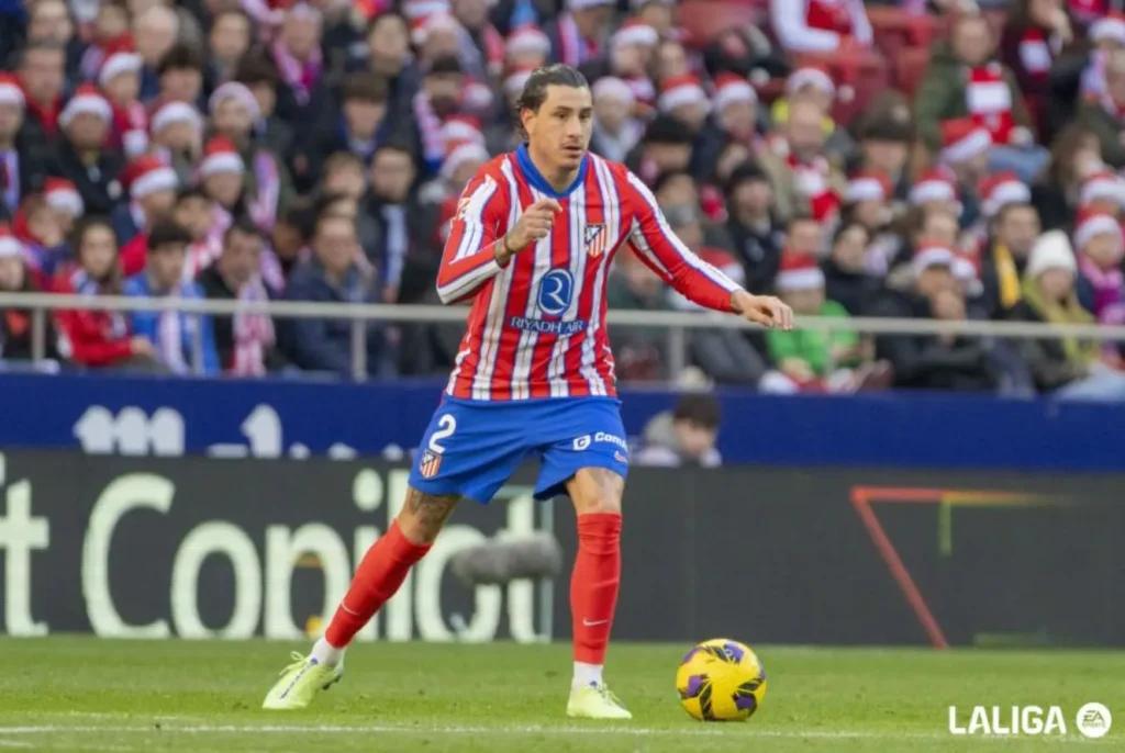 Giménez esta temporada en el Metropolitano.