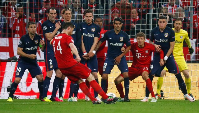 Munich vs Atletico Madrid semifinales 2016