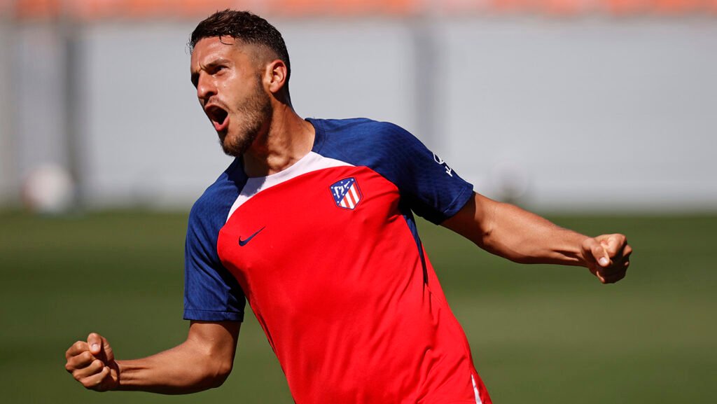 Koke entrenando | Vía @Atleti