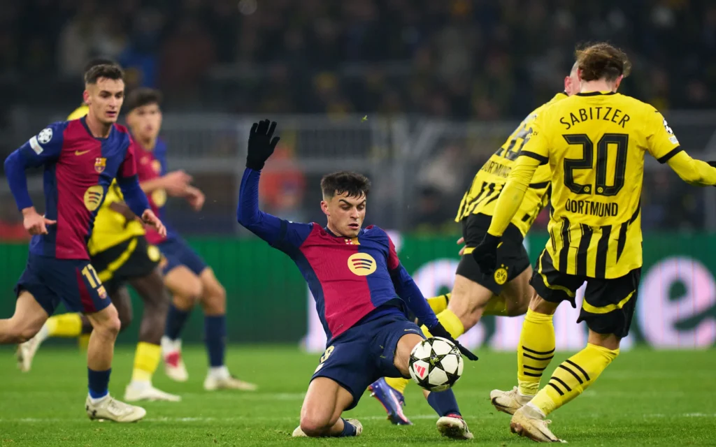 FC Barcelona vs Dortmund. Fuente: FCBarcelona.es