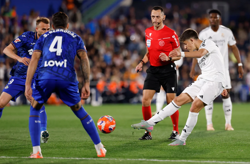 Arda Guler contra el Getafe