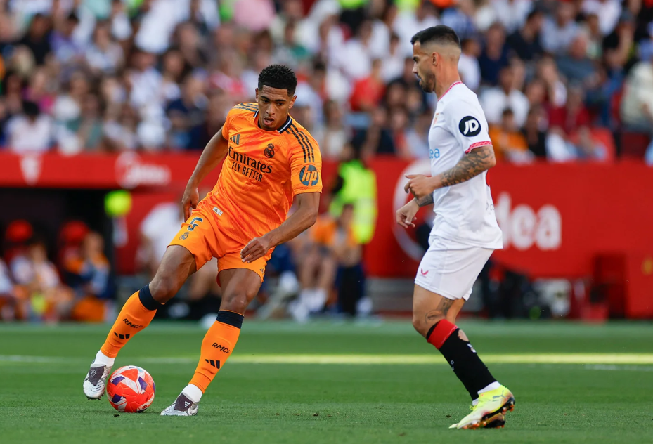 Bellingham en el partido vs Sevilla
