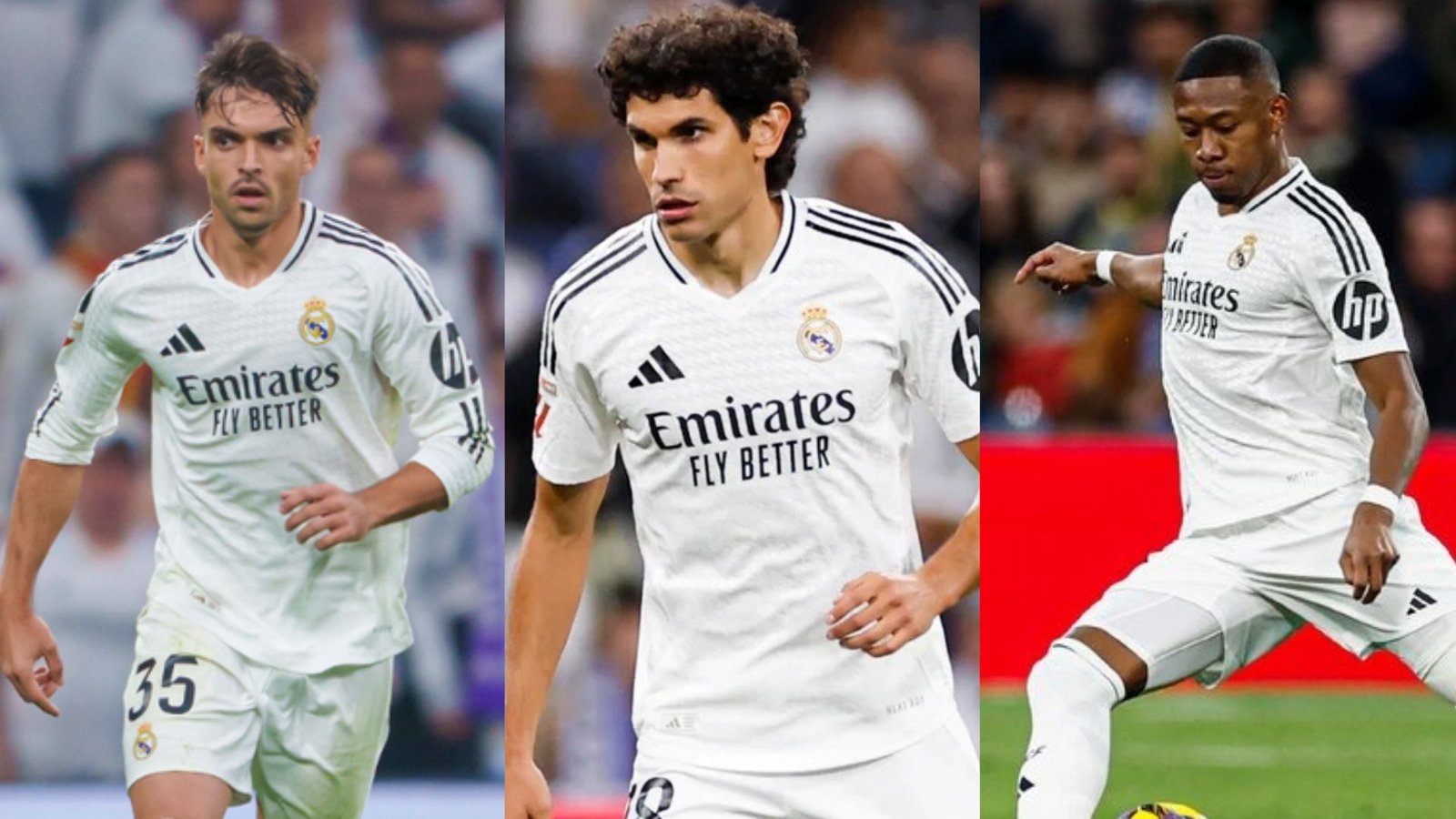 Centrales del Real Madrid / Vía X/@Realmadrid