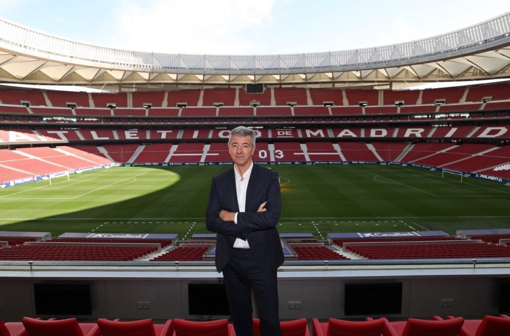 Miguel Ángel Gil Marín en el Metropolitano
