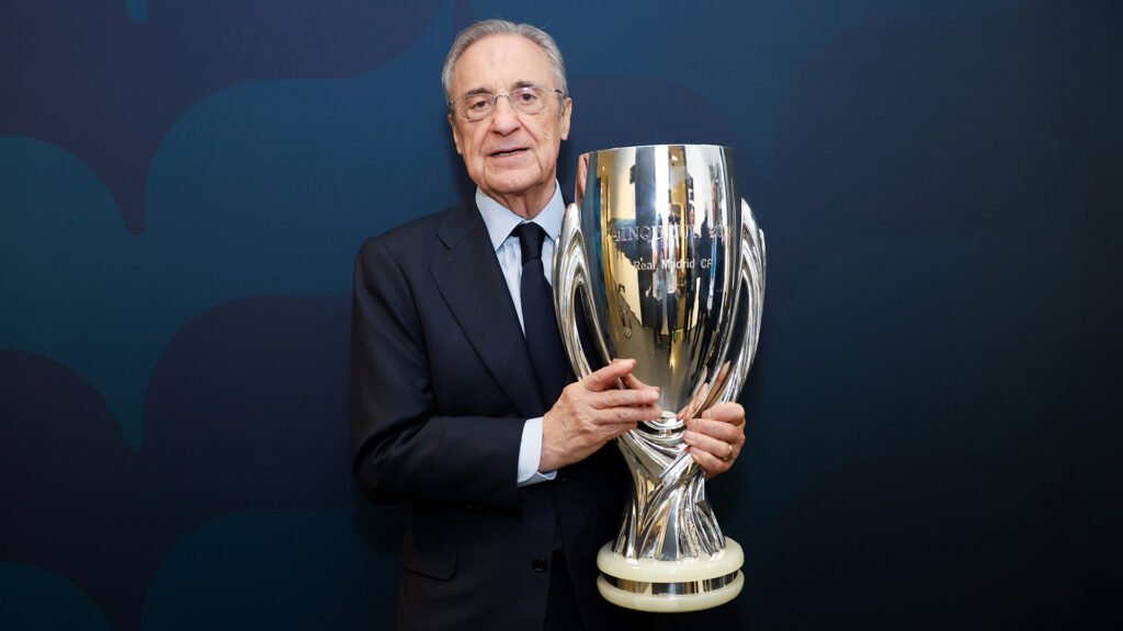 Florentino Pérez, presidente del Real Madrid / Vía X/@Realmadrid