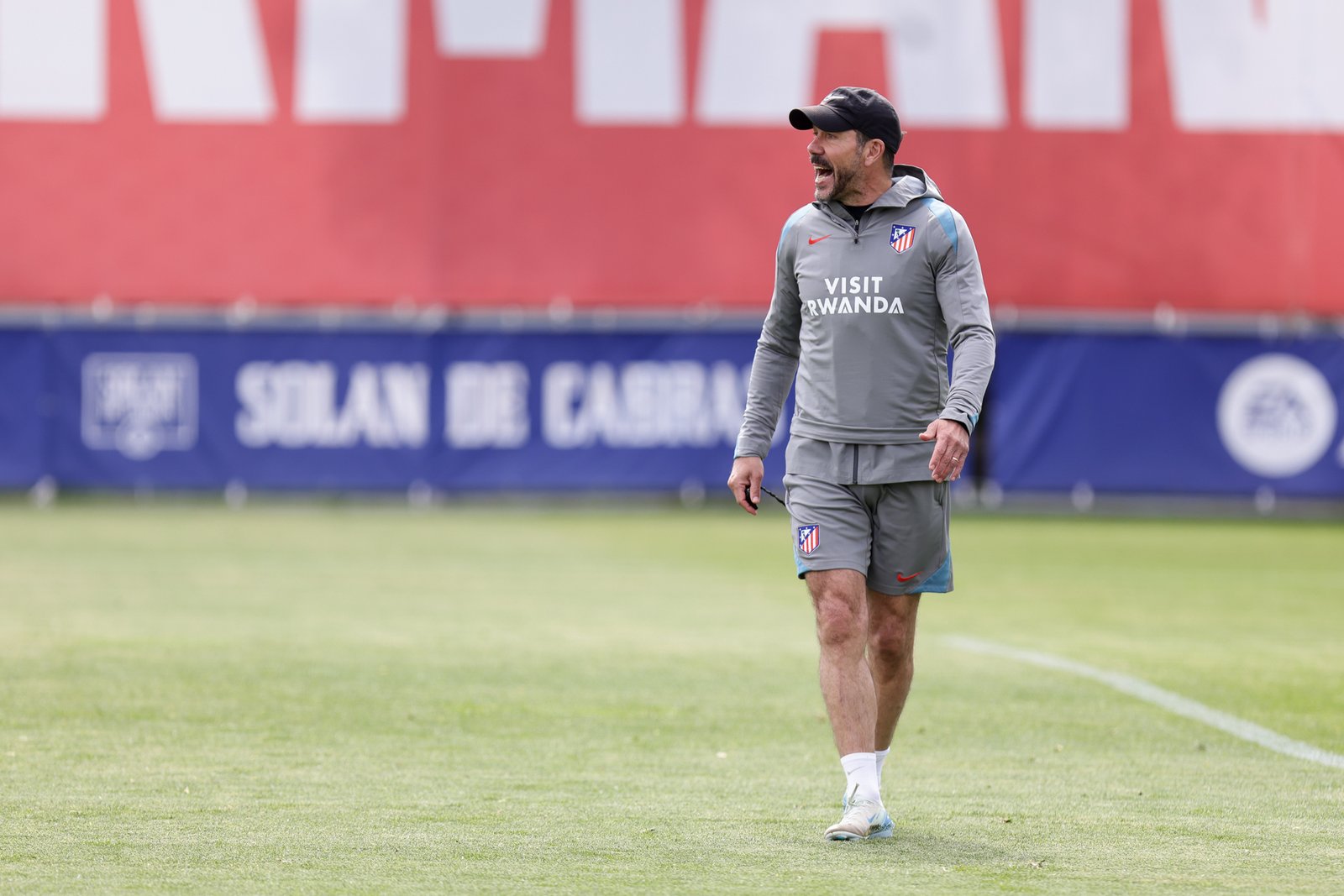 Diego Pablo Simeone en el Cerro del Espino