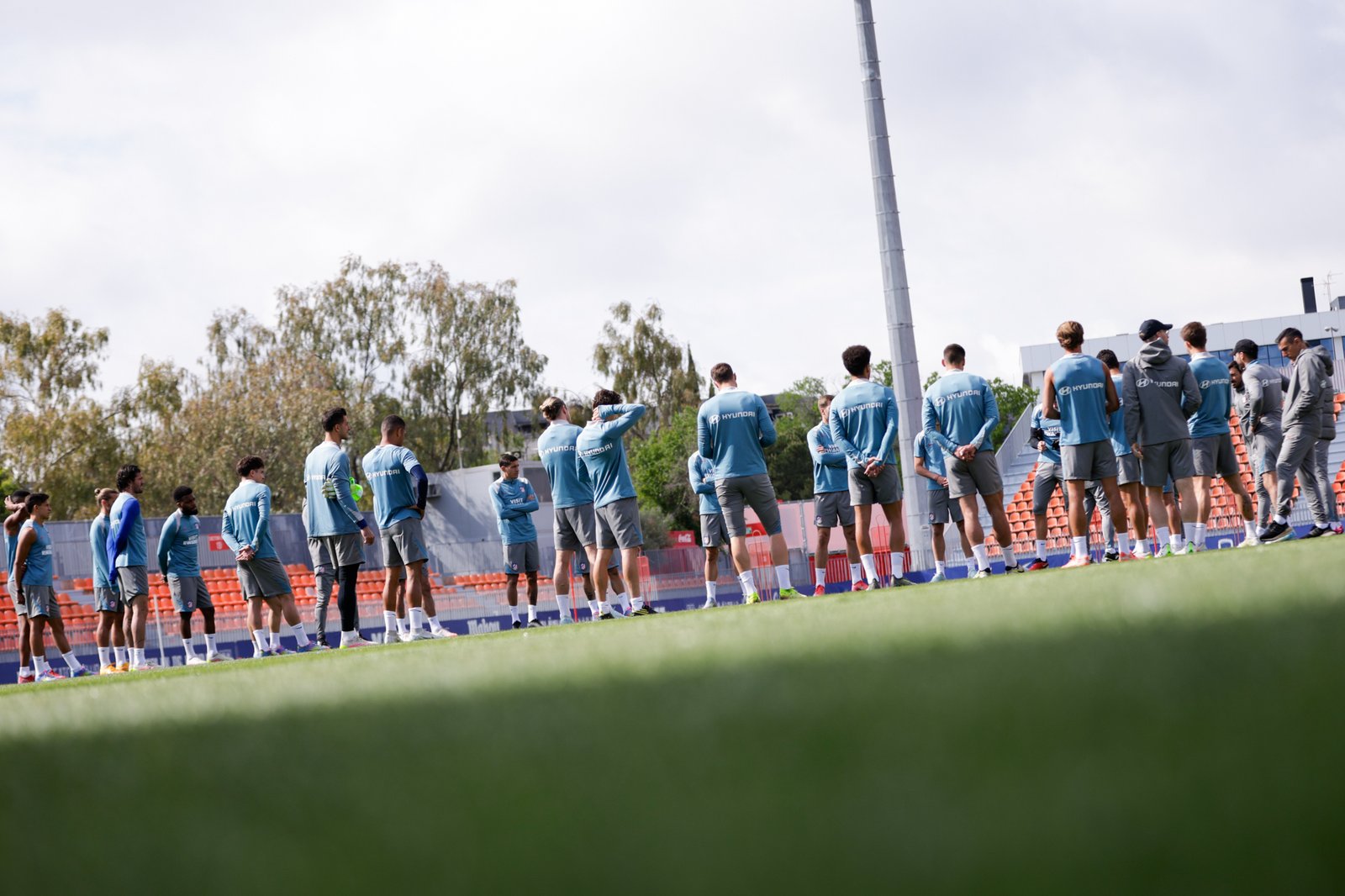 El Atlético de Madrid entrenando en la Ciudad Deportiva de Majadahonda