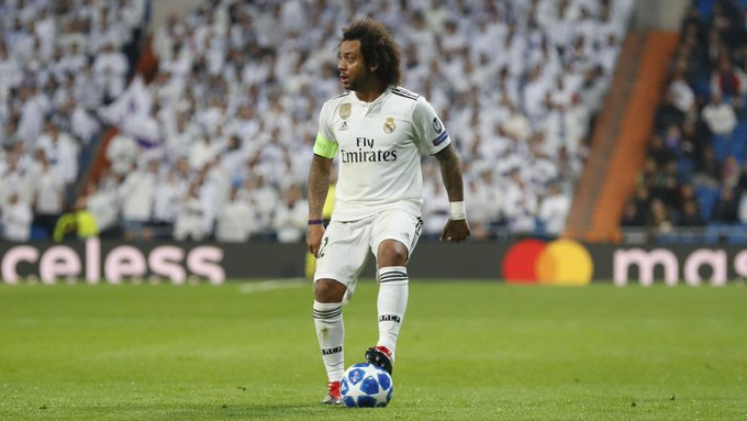 Marcelo Vieira con el Real Madrid