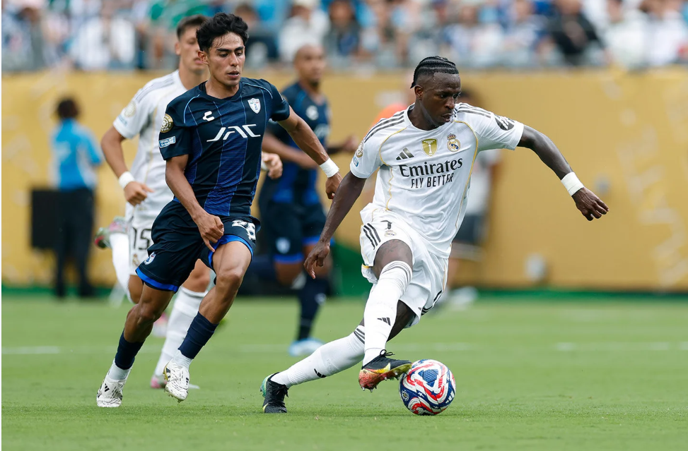 Vinícius Jr en el partido del Mundial de Clubes
