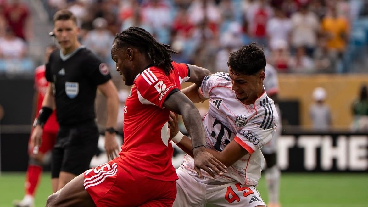Duelo entre el Benfica y el Bayern de Múnich. Imagen: FC Bayern Munchen