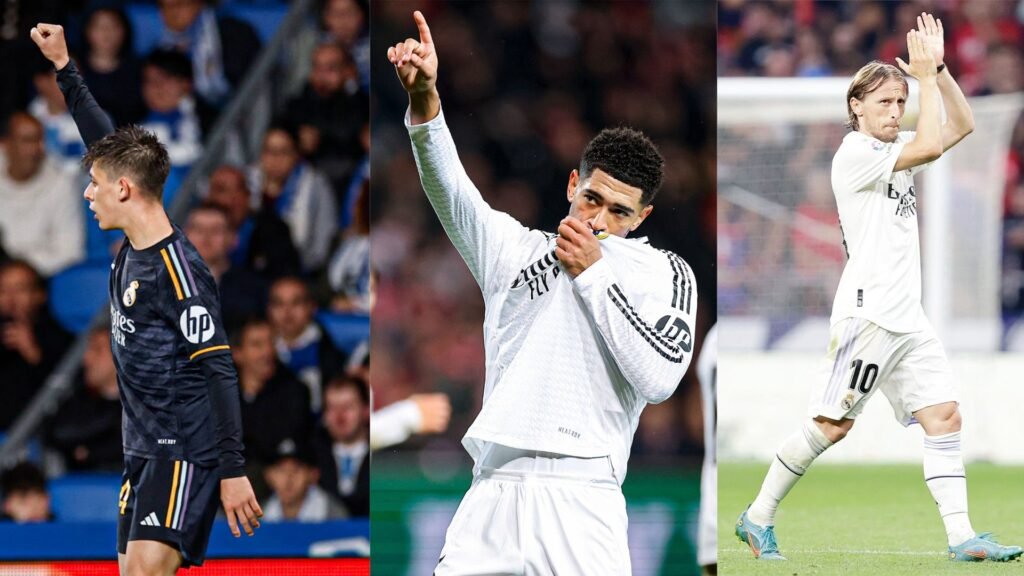 Centrocampistas Real Madrid / Vía X/@Realmadrid