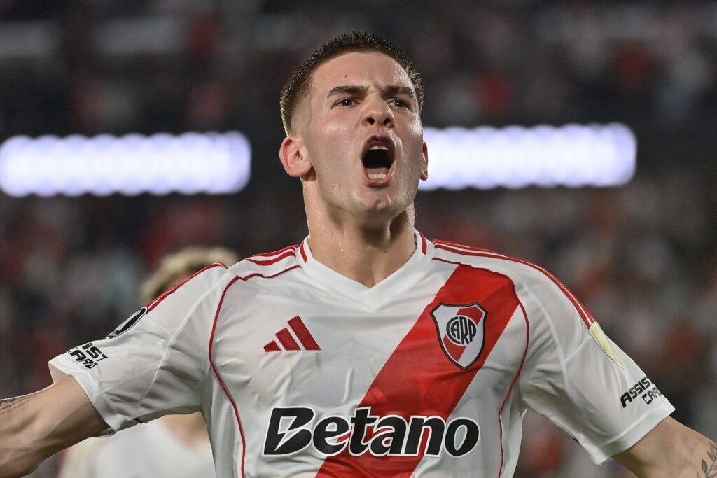 Franco Mastantuono / Vía X/@RiverPlate