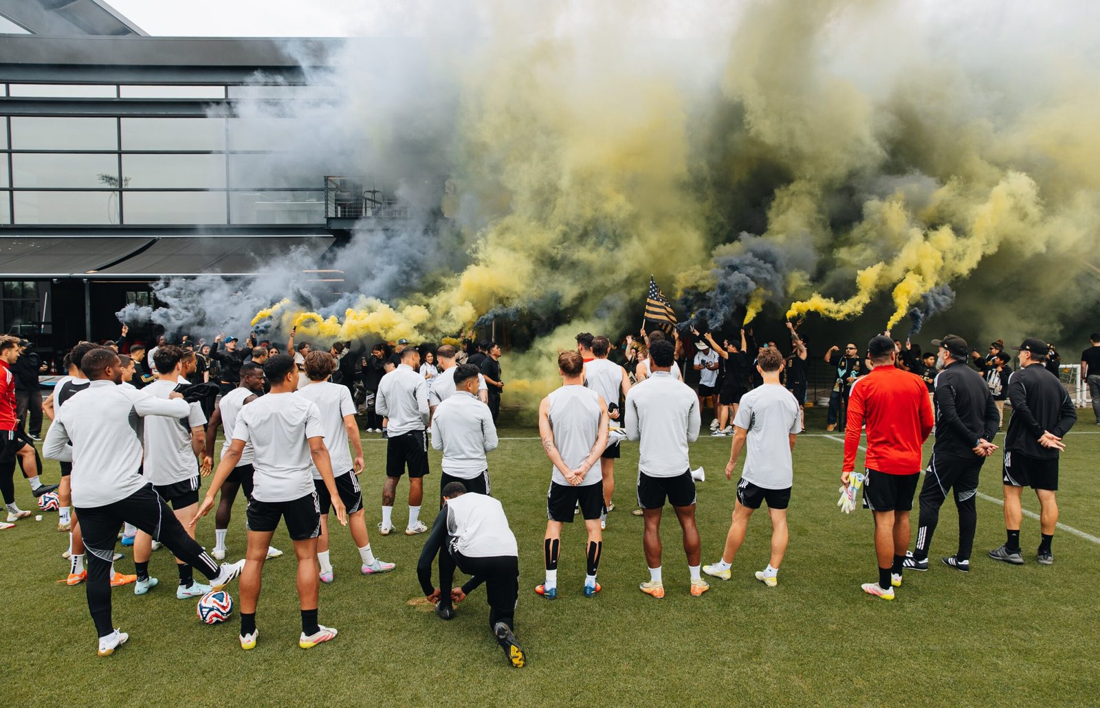Los Ángeles FC antes del Mundial de Clubes. Fuente: LAFC X
