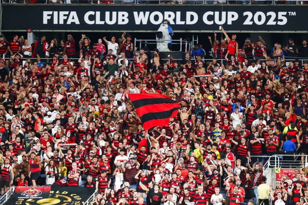 Afición Flamengo en Mundial de Clubes | Vía X.