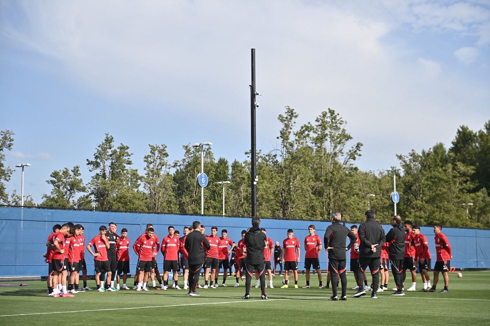 Los jugadores de River