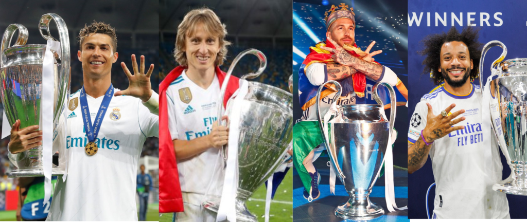 Cristiano y los mejores jugadores del Real Madrid / Vía X/@Realmadrid