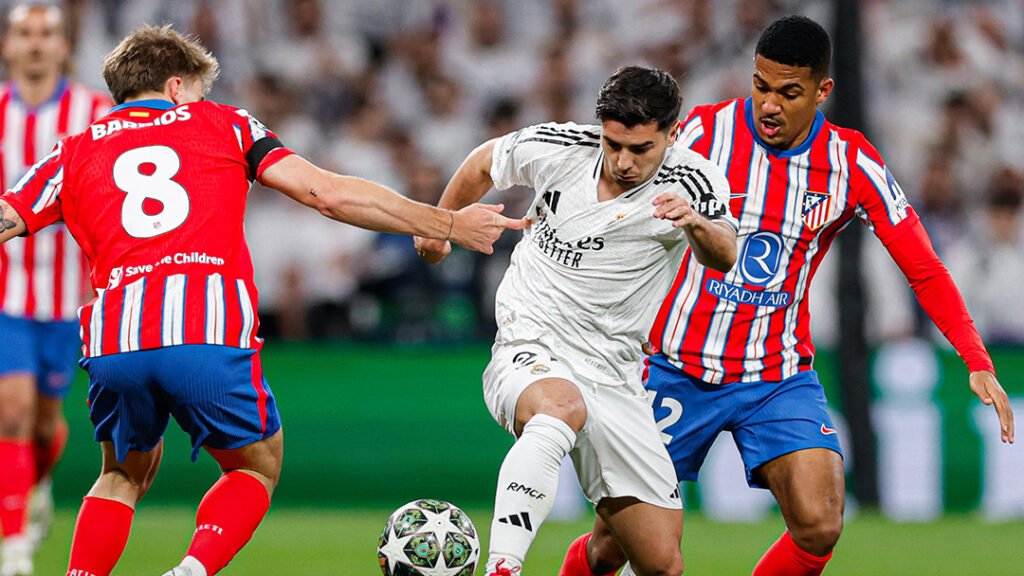 Real Madrid - Atlético de Madrid / Vía X/@Realmadrid