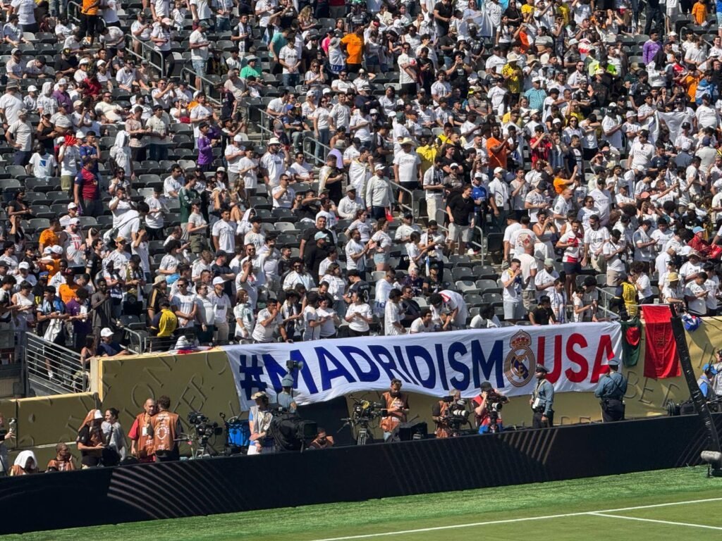 Peña del Real Madrid en Nueva York
