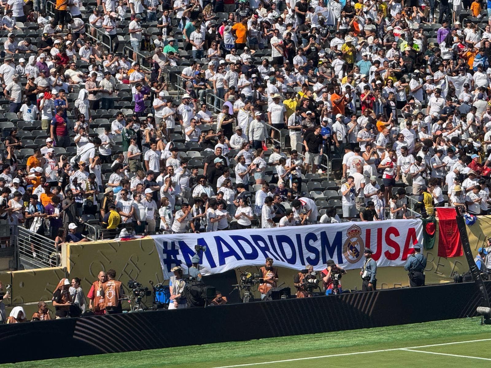 Peña del Real Madrid en Nueva York