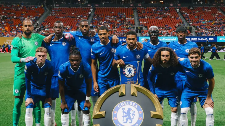 El once del Chelsea. Fuente: Chelsea FC