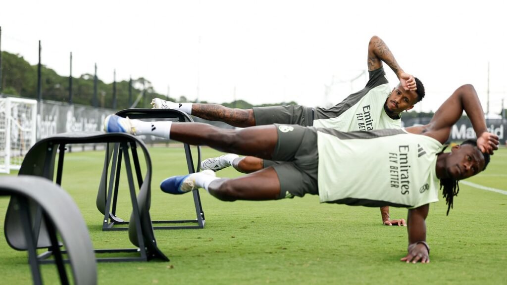 entrenamiento Real Madrid