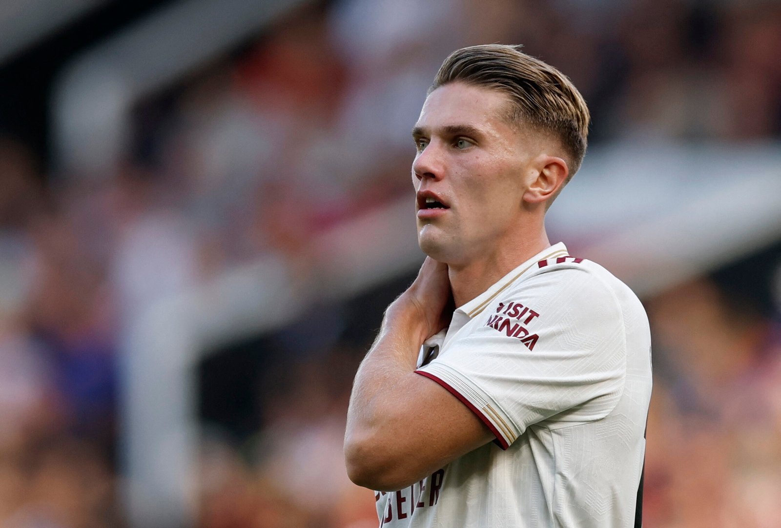 Viktor Gyökeres en su debut con el Arsenal / Via X: @premierleague