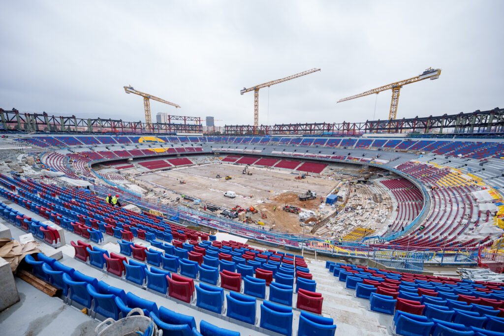 Las obras del Camp Nou