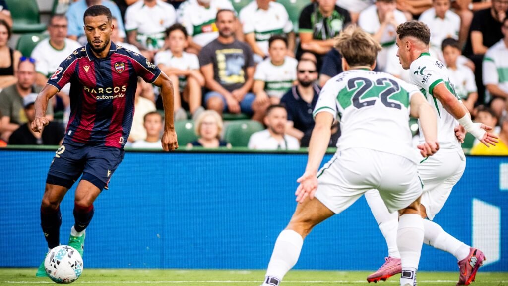 Toljan, en el partido ante el Elche.