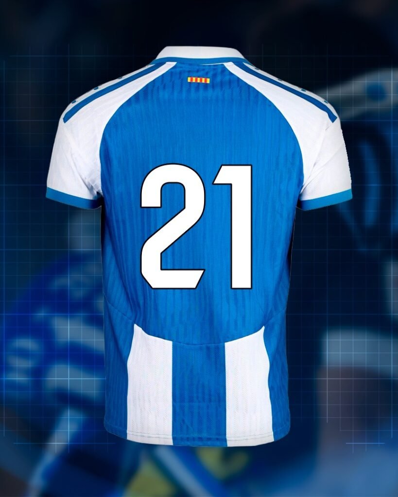 Camiseta 21 del RCD Espanyol