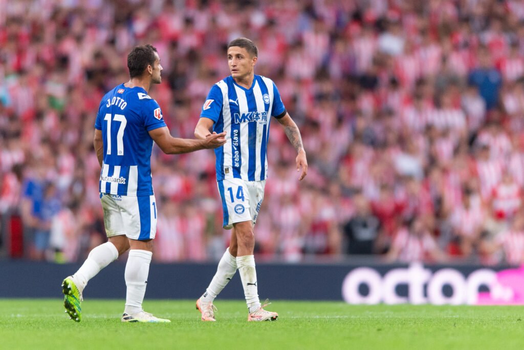 Jugadores del Deportivo Alavés.