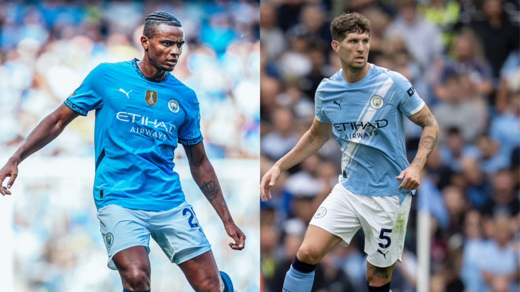 John Stones y Manuel Akanji