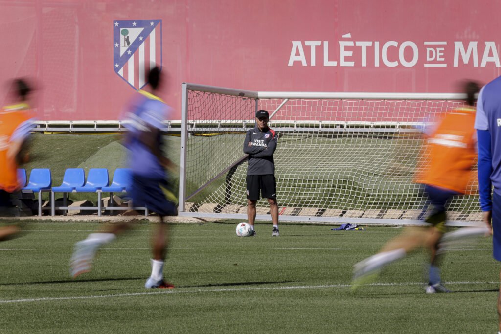 Entrenamiento Atlético de Madrid