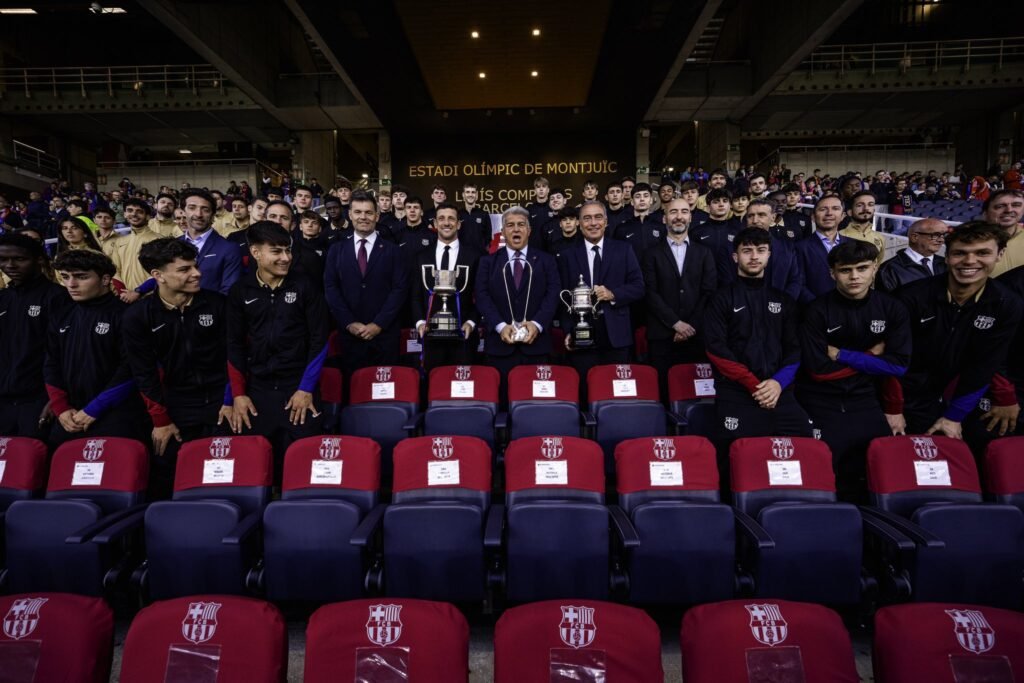 Laporta y el triplete del Juvenil A