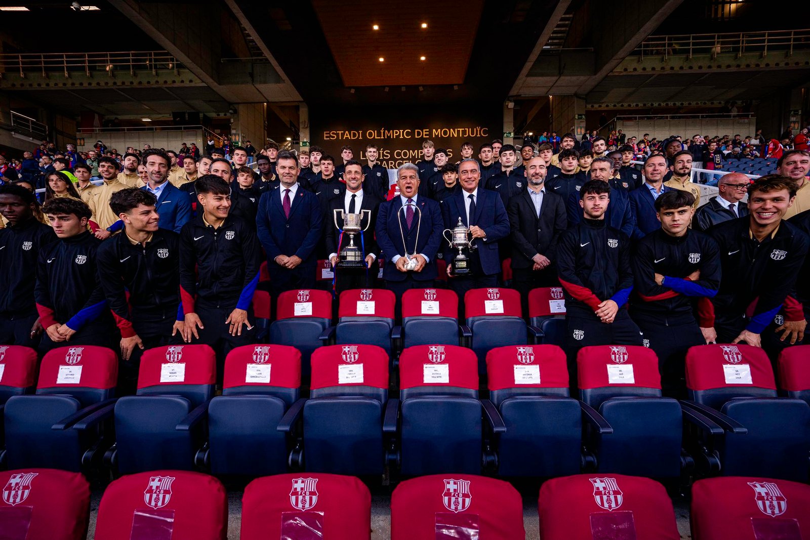 Laporta y el triplete del Juvenil A