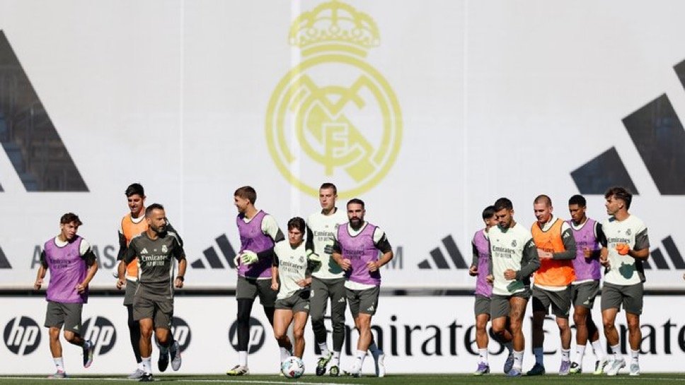 entrenamiento Real Madrid / Via: X @realmadrid