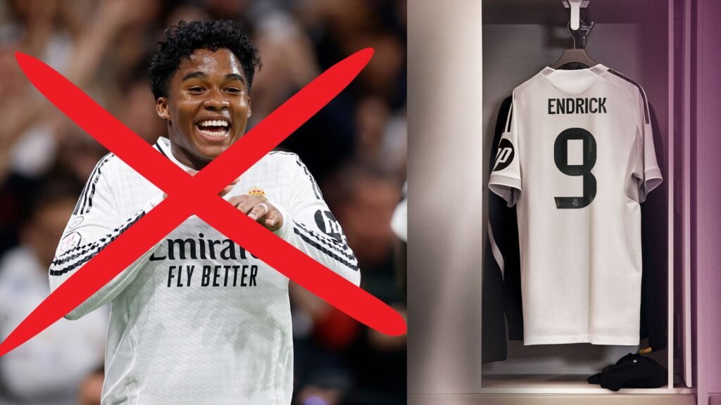 Endrick / Vía X/@Realmadrid