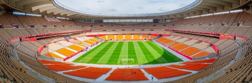 Estadio La Cartuja, donde el Betis disputa sus partidos.